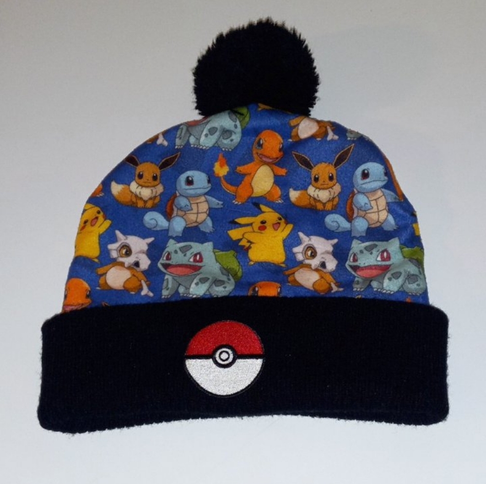OSFM Pokémon Winter PomPom Beanie multicolored